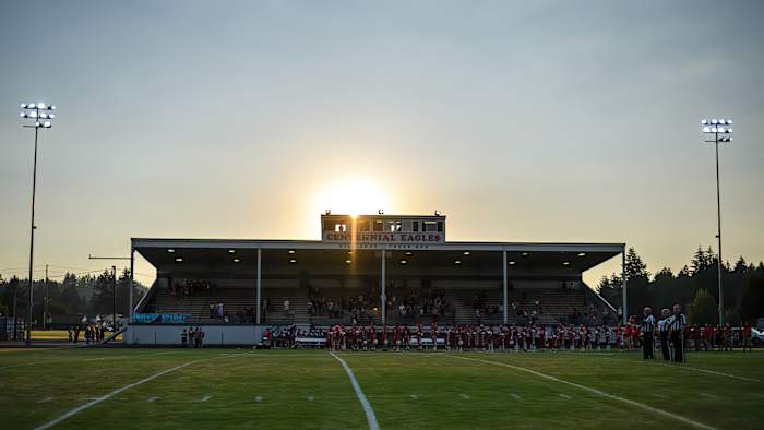 Southridge Centennial football Ken Waz 7